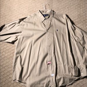 Men’s XXL cotton long sleeve Ralph Lauren Dress